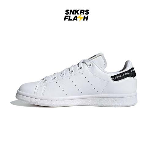 ADIDAS Parley X Stan Smith Junior White Black - GW8164 — alternate view