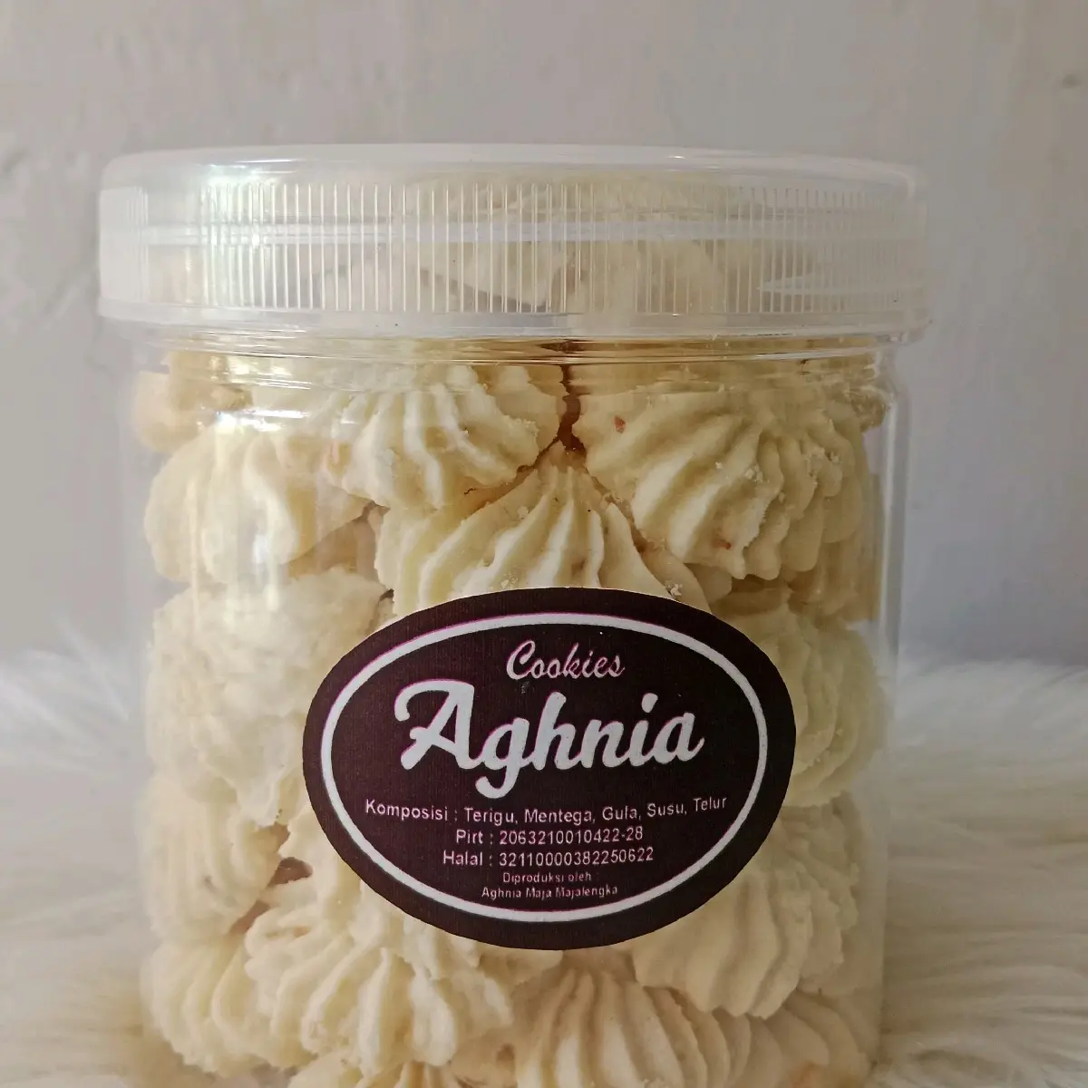 sagu keju kemasan toples cookies enak dan lembut
