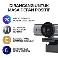 Gambar Logitech Webcam MX Brio UHD 4K Noise-Cancelling 1080p Garansi Resmi - Pale Grey dari Multifungsi ID Kota Administrasi Jakarta Pusat 5 Tokopedia