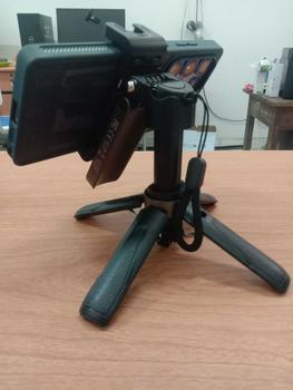 Product Review of LENYES LPH110 Super Mini Tongsis Tripod Stick Selfie Vlog with LED Light Bluetooth Remote Monopod from M**z G**s V**l 3