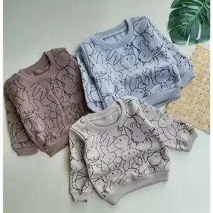 Jaketan-sweater motif kelinci untuk usia 3-12 bulan max bb 11kg