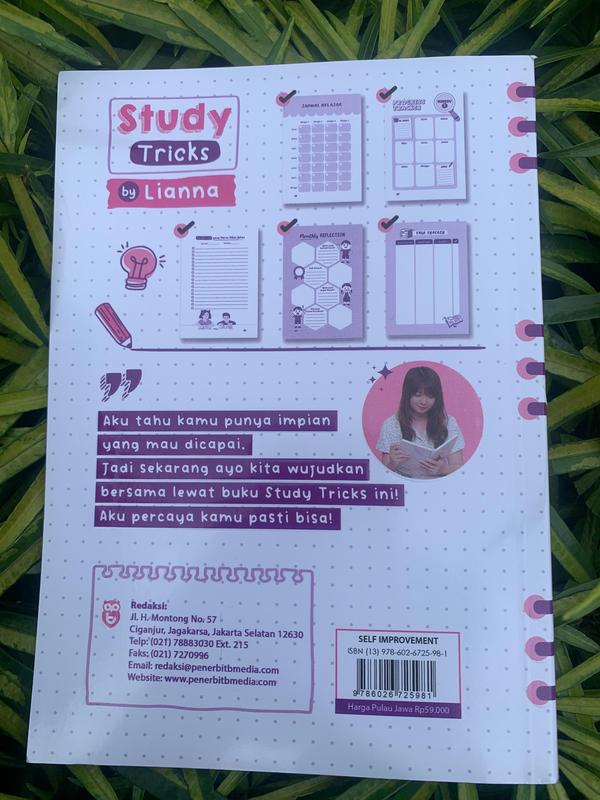 Buku Pelajaran Study Tricks - Lianna Nathania - Bmedia - Bukukalukusmart 6