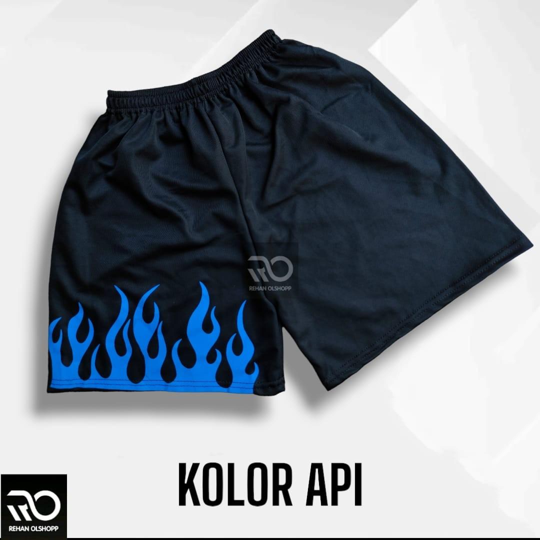 100Ribu an 15Pcs Celana Kolor Boxer Api Dan Tartan Pria Wanita Unisex REMAJA & DEWASA Harian Santai pendek  Hitam  Melar  Motif  Biru Hitam Putih Merah Shorts Polos Hijau Distro Panjang Nyaman Tartan Lembut