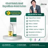 Gambar Propolis SM Obat Keputihan Gatal & Bau, Miss v Gatal, Miss v Lecet, Infeksi Jamur V4g1n4, Kutil Kelamin, Benjolan di Miss v - Isi 6ml dari Apotek Herbal Kota Administrasi Jakarta Barat 1 Tokopedia