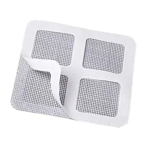 HC Stiker 10pcs Pembuangan Saluran Air Sticker Penutup Lubang Nyamuk Hair Catcher Jaring Rambut  Tempelan Kawat Saringan Wastafel kamar Mandi Dapur Anti Kecoa Drainase Anti Bau