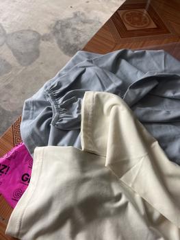 Product Review of ÁO THUN TAY DÀI NỮ PHONG CÁCH UZZANG DỄ THƯƠNG FREESIZE 70 KG TD240901 Women Top Cổ Tròn Nhung Voan from H**t 1