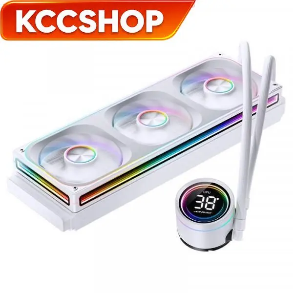 Tản nhiệt nước AIO Jonsbo TH-360 ARGB Blackl, White (LCD hiển thị nhiệt độ) - Bảo Hành 24 Tháng | BigBuy360 - bigbuy360.vn