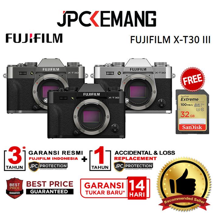 Gambar Fujifilm XT30 III Body Only Mirrorless Camera Fuji X-T30 III XT30 Mark III Body Garansi Resmi dari JPC Kemang Kota Administrasi Jakarta Selatan Tokopedia