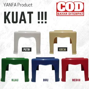 Meja Ngaji Plastik YANFA Desain Nyaman dan KUAT Cocok untuk Membaca Buku atau Mengaji.