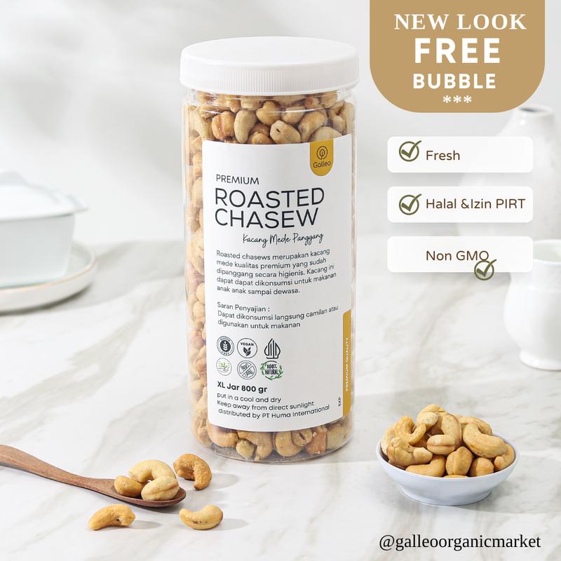 Kacang Mede Jumbo Oven 1 KG/ Roasted Chasew Galleo Kacang Mete 0
