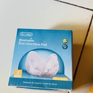 Preferred&Dr.isla Penampung ASI Silicon 2Pcs Breastpad Saver Shield Breast Milk Collector BPA Free Anti Bocor & Nyaman untuk Ibu Menyusui MSB03