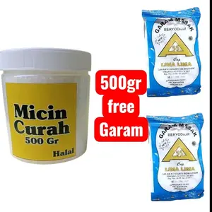 500gr MICIN (MSG) Gratis 2pcs GaramMurni Tanpa Campuran Cocok Untuk Penyedap Masakan