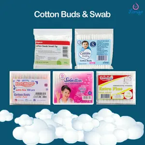 Pigeon Cotton Swab Small Tip / Korek Kuping Pigeon / Pembersih Telinga Bayi / Cotton Buds