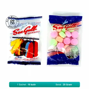 1 Bungkus Isi 25 Gram Kamper Pengharum Lemarai Pakaian / Pengharum Ruangan Penghilang Bau Tak Sedap