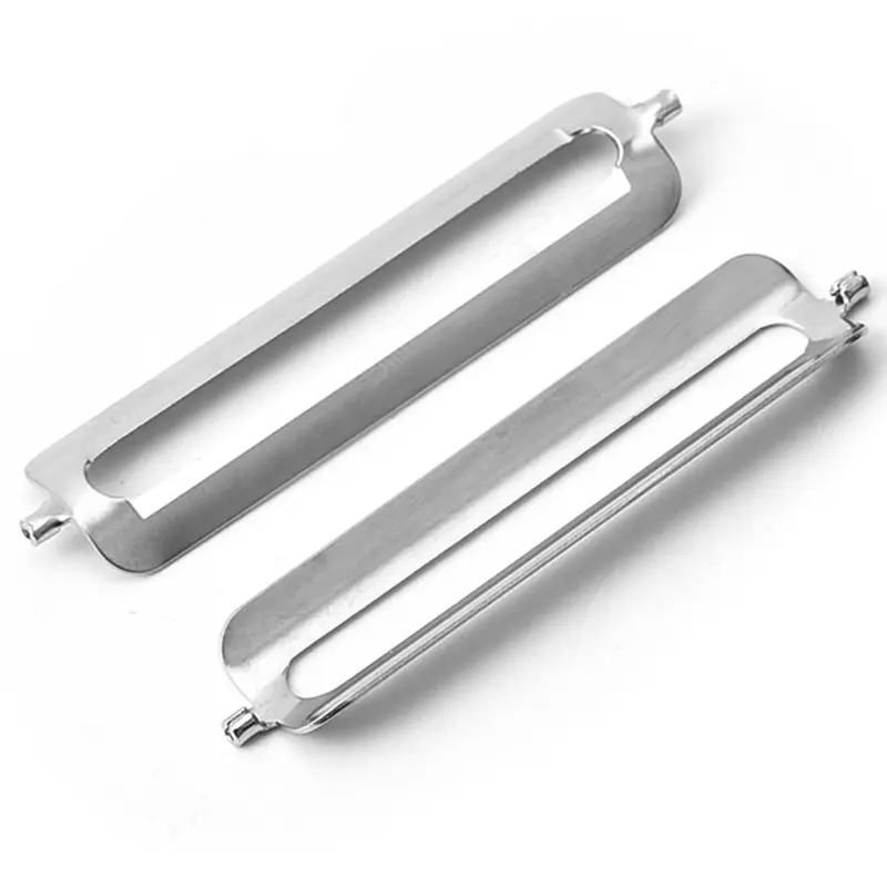 3 Chiếc Lưỡi Gọt Đôi / Đơn Thay Thế Mài 5.6 * 1.2Cm Bằng Thép Không Gỉ Cho Rau Măng Tây Dưa Đồ Dùng Nhà Bếp 3