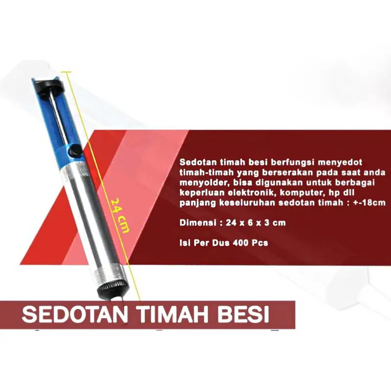 Sedotan Timah Besi - Penyedot Timah Solder Sucker 1