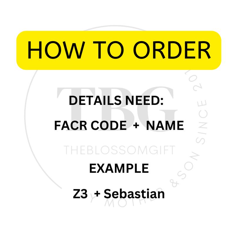 [SG SELLER]  Personalised FACE + NAME Acrylic Keychain (Personalised Gift) 3