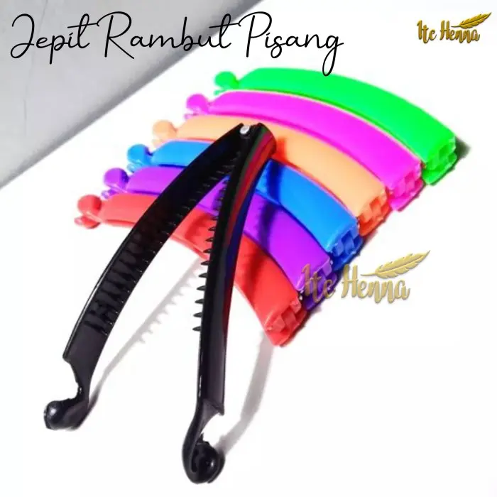 Jepit Rambut Pisang Jepitan Ponytail Korea Bentuk Pisang Termurah