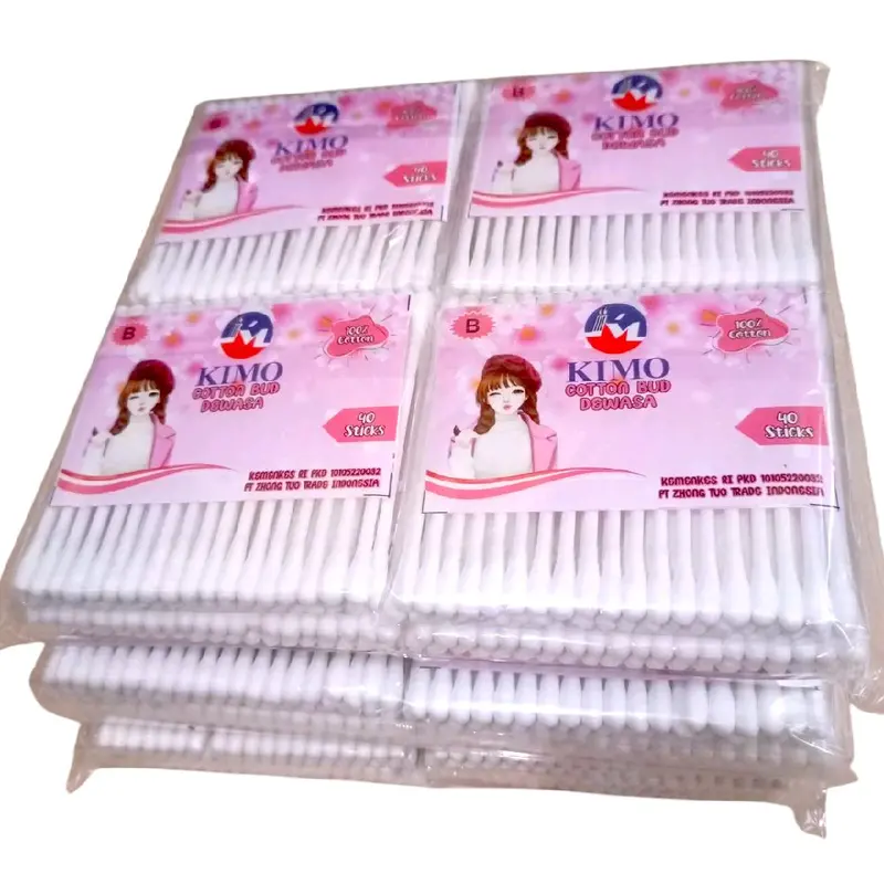 COTTON BUD KIMO KOREK KUPING 1PAK ISI 12BKS 0