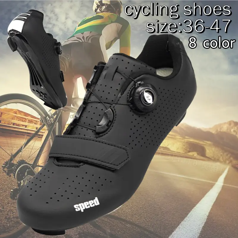 Men Women Cycling Sneaker Mtb Flat Shoes Cleat Self-Locking Mountain Sapatilha Ciclismo Mtb Bike Shoes Women Road Bicycle