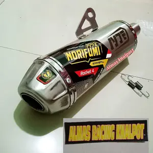 Silencer Knalpot Norifumi BORE UP Klx Crf WR Viar Cross inlet 38 dan 50mm