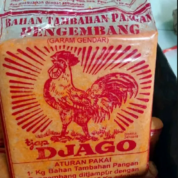 termurah garam bleng / pengembang krupuk cap djago original  Asin Bahan Makanan 1