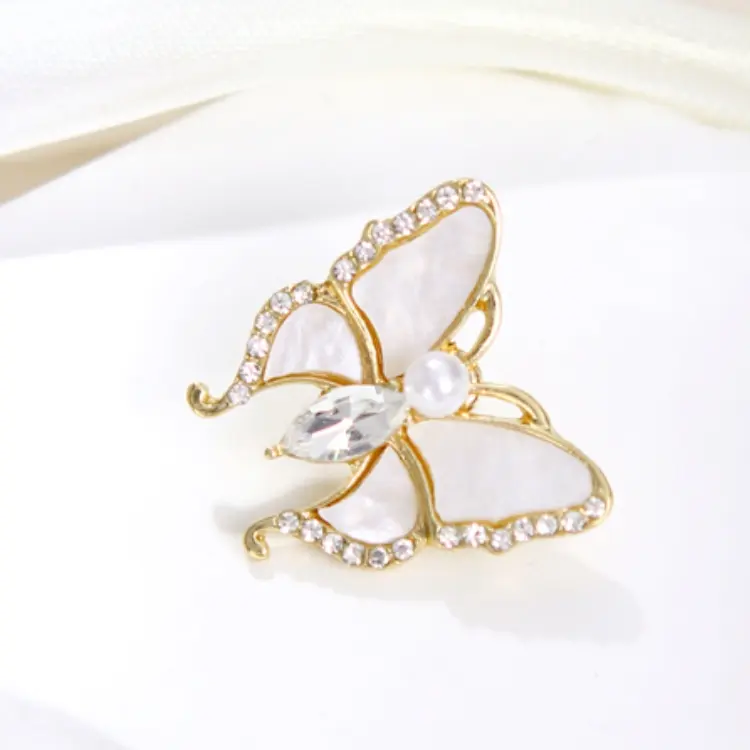 Trâm Cài Khóa Giày, Thiết Kế Dát Bướm, Chất Liệu Hợp Kim, Phụ Kiện Thời Trang, Hàng Mới Về 2