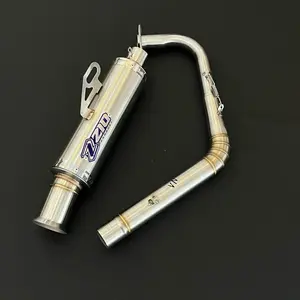 KNALPOT ZIO EXHAUST _ KNALPOT SALEMBA CEKLIS JUNGSTYLE STAINLEES INLET 38 & 45 PNP VARIO NMAX PCX MIO BEAT GENIO AEROX DLL Motorcycle Slincer