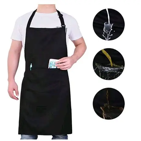 Celemek Masak_Apron Barista/BISA PAKE LOGO SESUAI KEINGINAN Tali 3