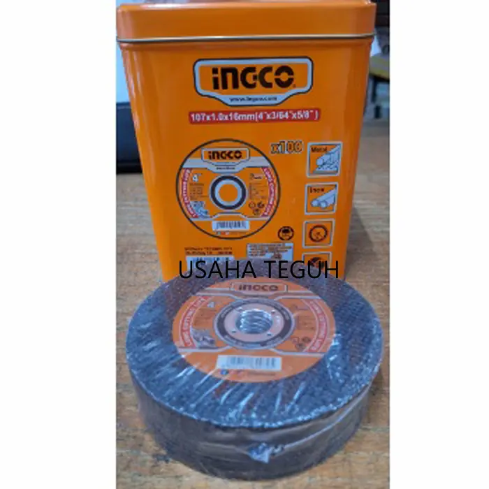 Batu Mata Gerinda Grenda Potong 4 inchi 1mm INGCO (25pcs)