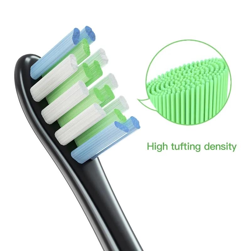 Đầu Bàn Chải, Đầu Bàn Chải DuPont Sonic Mềm, Thích Hợp Cho Oclean Flow / X / X PRO / Z1 / F1 / One / Air 2 / SE, Lông Chân Không, 7 Cái-12 Cái Đầu Thay Thế 4