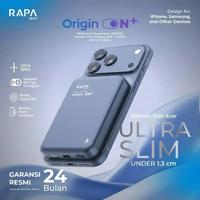 Gambar RAPAtech Origin ON+ Power Bank PD 20W + Wireless 15W LED Display 10000mAh For iPhone Android PB3033 - ON+ BLUE 10k LED dari GADVENTIA Kota Administrasi Jakarta Barat 4 Tokopedia