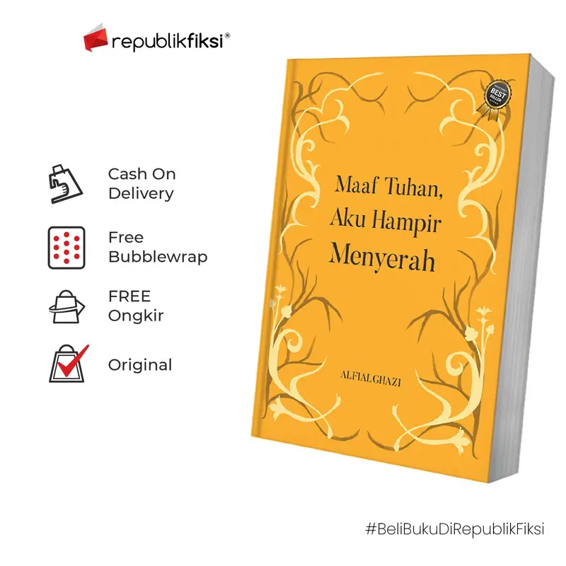 Buku Maaf Tuhan, Aku Hampir Menyerah - Alfialghazi - Sahima 0