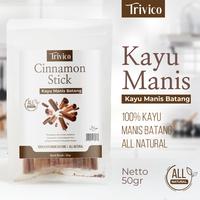 Gambar Trivico | Kayu Manis Batang | Cinnamon Stick | Batang Kayu Manis | Kayu Manis | Bumbu Masak | Penyedap | Suplemen kesehatan | Rempah Rempah | Kayu Manis Trivco Organik 50 gram dari TRIVICO.ID Kota Tangerang Selatan 1 Tokopedia