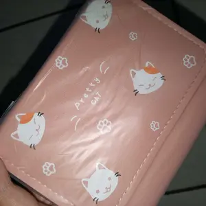 Dompet Wanita Korean Style Flower Button Clip Kualitas Premium