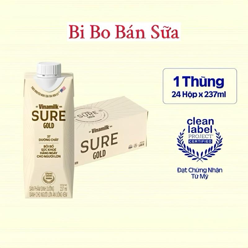  Thùng 24 Hộp Sữa Bột Pha Sẵn Sure Prevent Gold - 237ml  Dành Cho Người Lớn Tuổi  