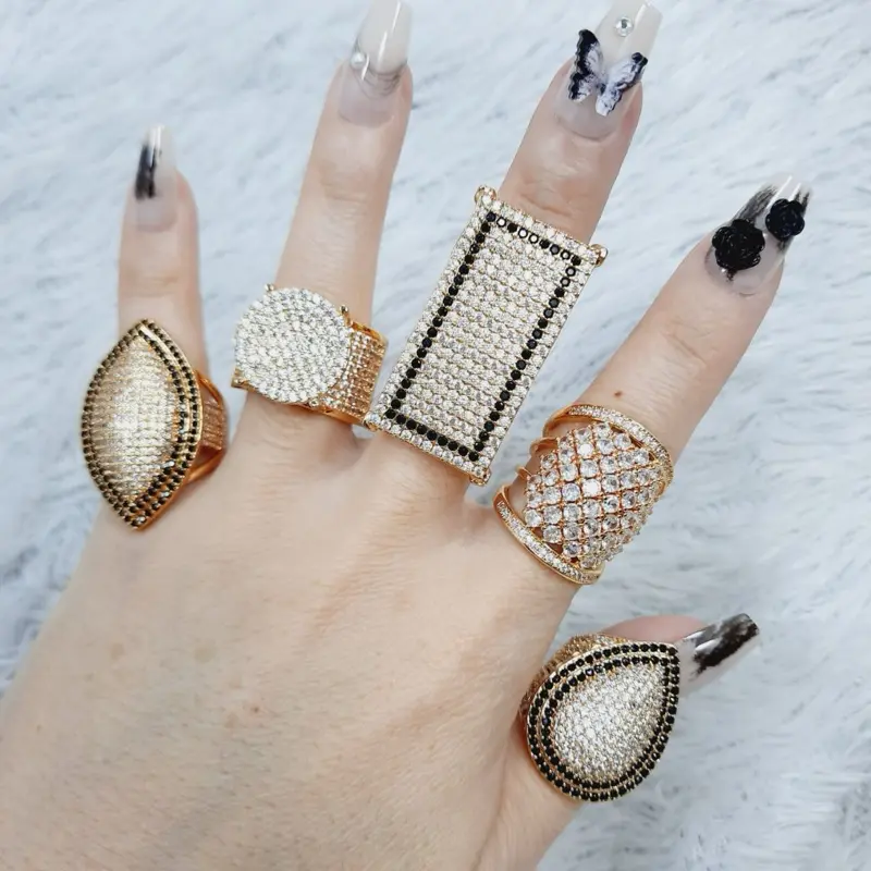 CINCIN WANITA MODEL BESAR SULTAN BLINK2 ET 10 Rings