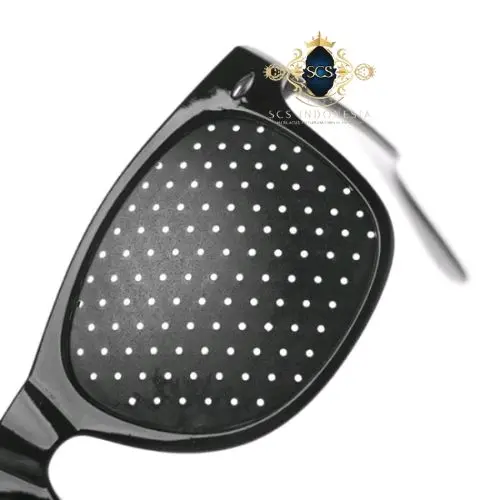 Kacamata Terapi Mata Minus Fokus Slinder Pinhole Glasses  Kesehatan - SCS.ID Eyewear 4