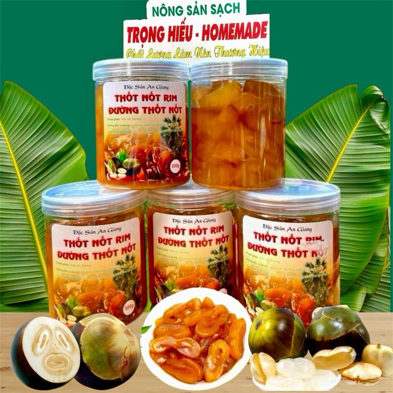  Thốt Nốt Rim Đường Thốt Nốt - Thơm ngon đậm vị- Hộp PET 500g - Đặc sản An Giang 67 