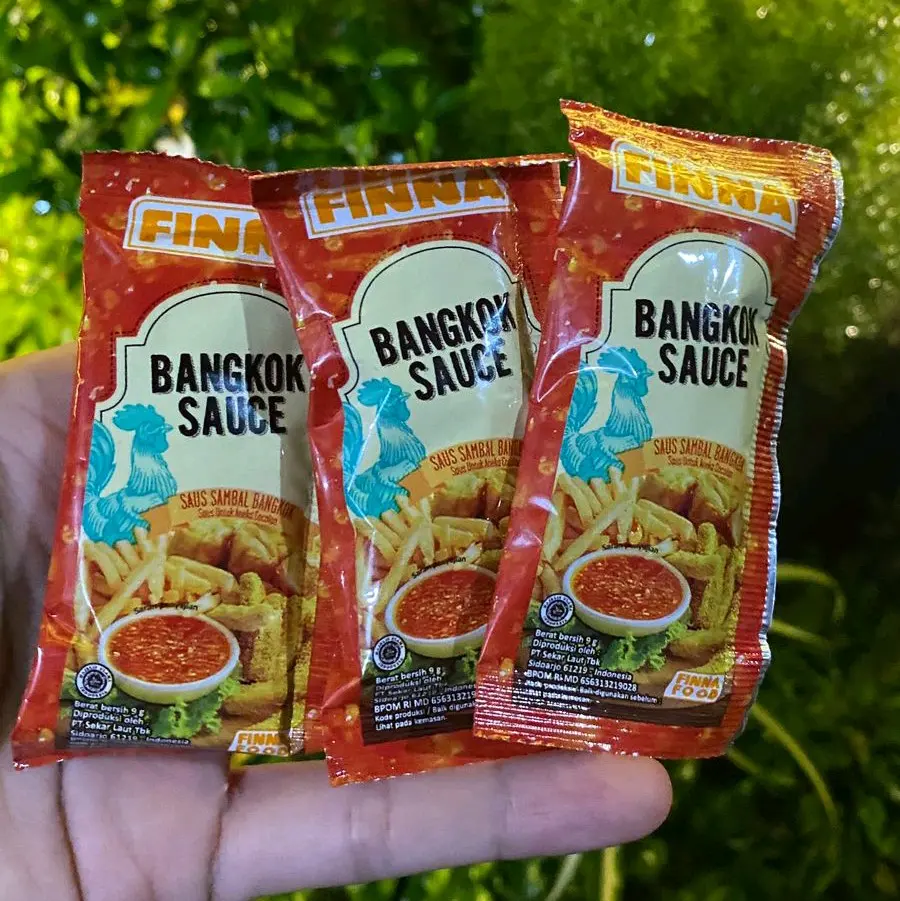 Saus Bangkok Finna Sachet 9,5gr / Finna Dipping Sauce | Saus Gacoan | Saus Dimsum | Saus Cocol | Saus Finna Bangkok | Saus Whizmie