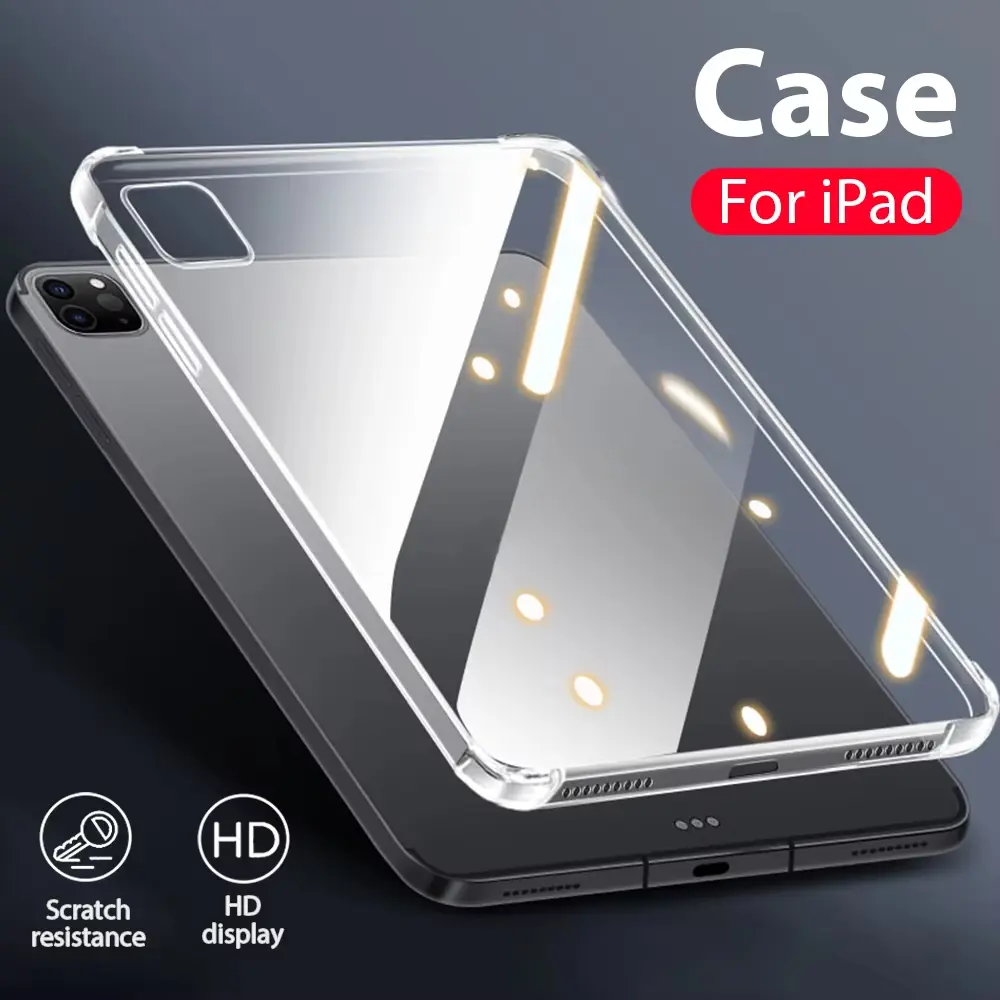 Sarung iPad, Serasi dengan Generasi Ke-10 dan Ke-9, Pro 12.9, 12, 9, 11, 2022, Funda Penutup, Serasi dengan Ipad Air 5, 4, 3, 2, Generasi Ke-6 dan Ke-7, 10.2 Mini 6, Termasuk Aksesori Accessories Cases