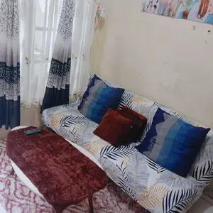 Cover sofa bed elastis / Tersedia size: S n M n L / Sarung PENUTUP sofa bed stretch motif