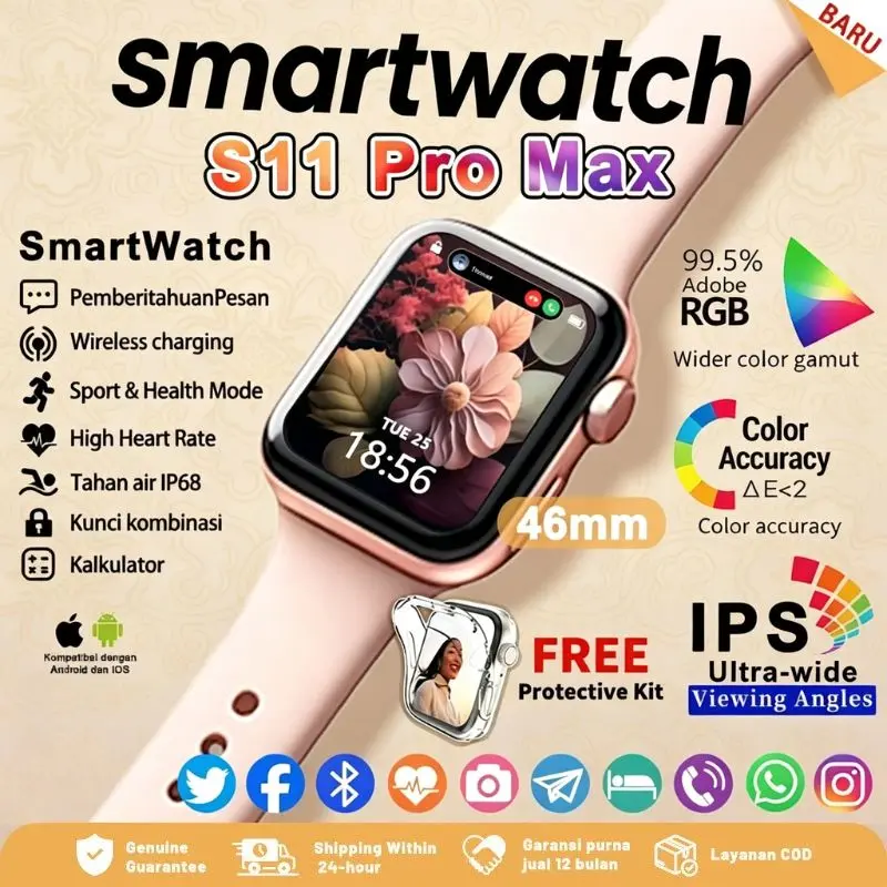 SmartWatch Series S11 Pro Max With 2.3