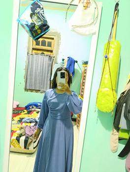 Product Review of QOME - DRESS BAHAN CERUTI / DRESS NAOMI / DRESS KONDANGAN /DRESS PESTA / DRESS FORMAL Mewah from A**😈 1