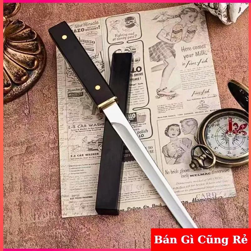  Combo 2 Dao Nhật Bản Mini 20cm – Lưỡi Thép Không Gỉ Sắc Bén Gọt Hoa Quả – Thái Sashimi – Dao Bếp Đa Năng 