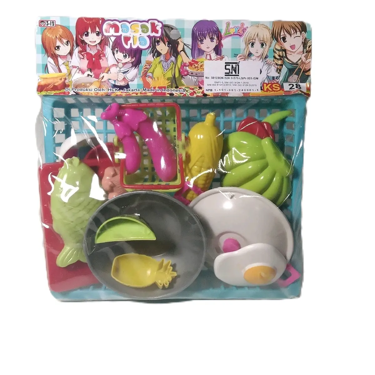 Mainan Anak Masak Masakan Cooking Set - Food Court Toys Plastik