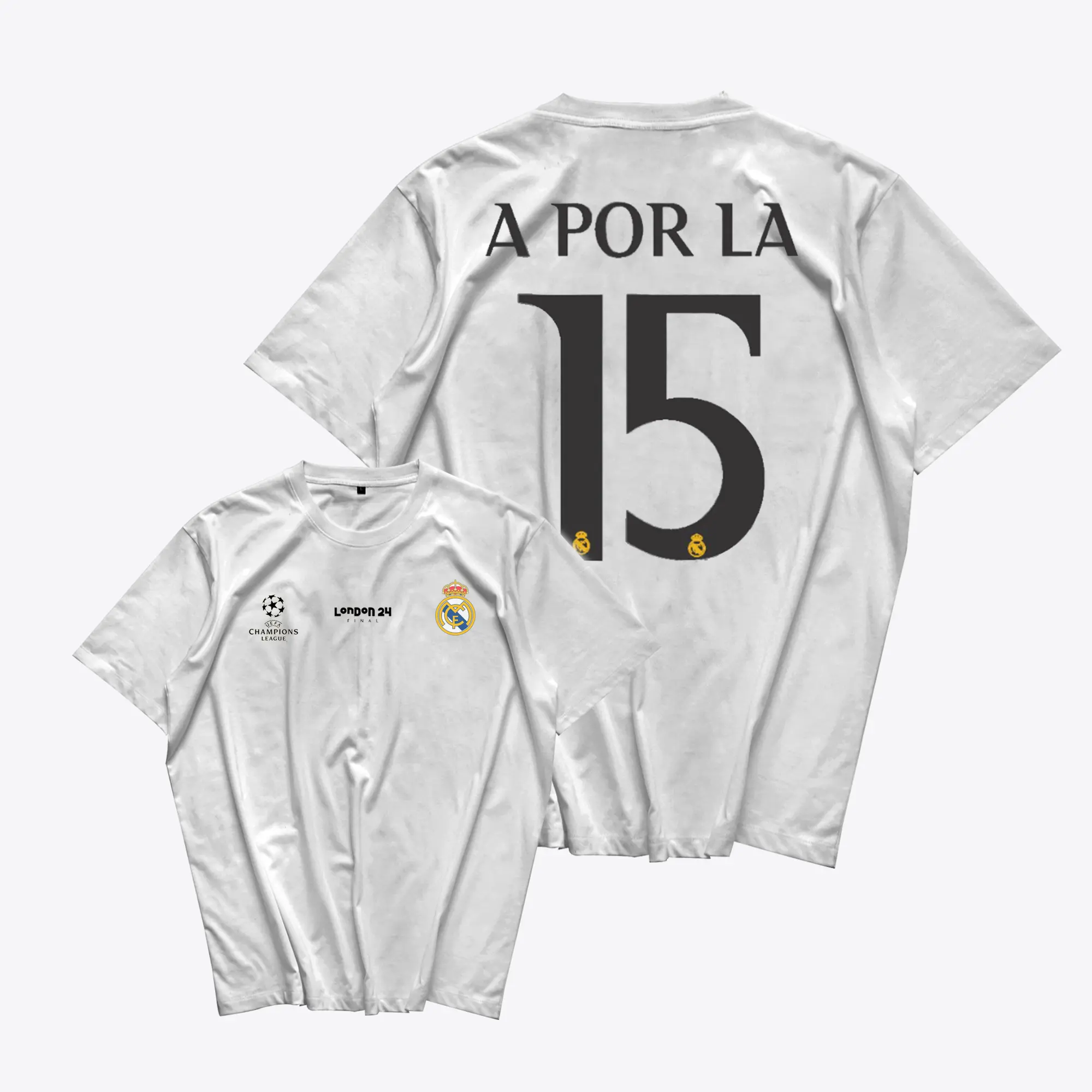 Fanatica Sport - RM London A Por La 15 - Kaos Bola - T-Shirt Combed 24s Unisex
