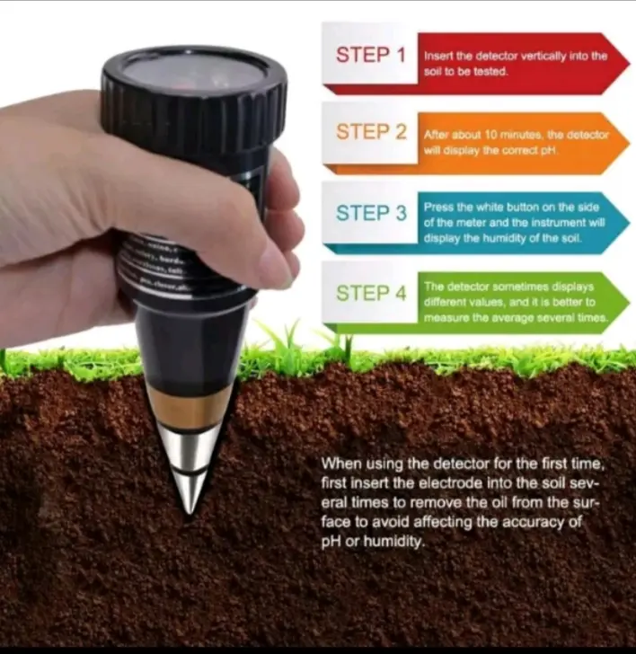 Soil Moisture Alat Pengukur Ph Tanah Alat Penggukur Tanah 2 In 1 Pen Type Ph Meter Soil Analyzer 1