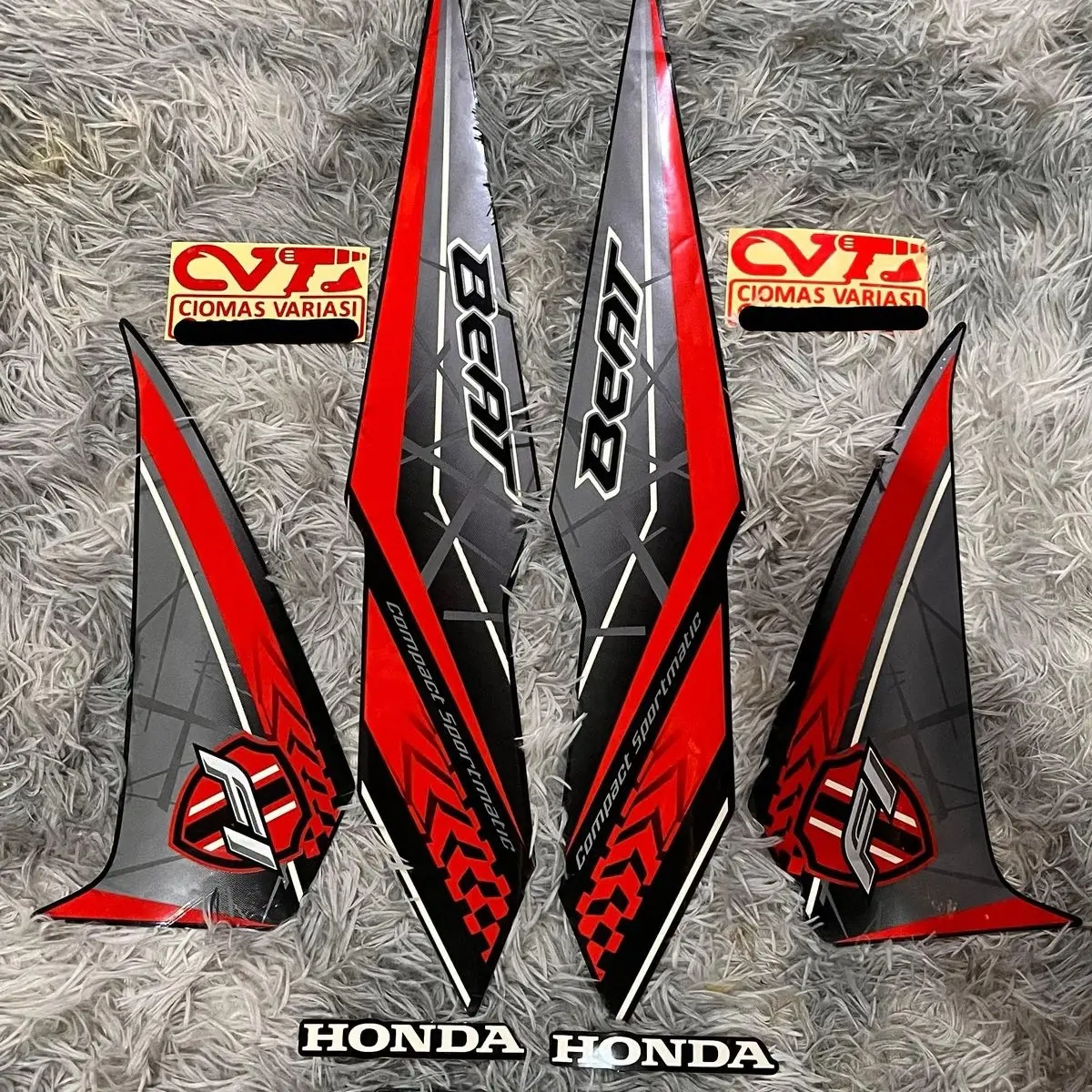Stiker striping beat fi tahun 2016 2017 Motor Motorcycle