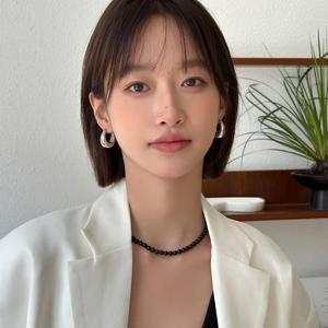 EAR PARTNER-水滴型イヤリング 手頃な高級感のあるニッチイヤークリップ 新しいホットスタイル 高級感のあるゴールデンイヤリング 女性用 (eh-2275)